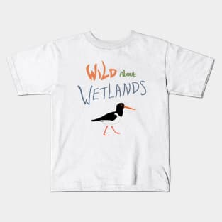 Wild About Wetlands Oystercatcher Kids T-Shirt